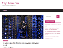 Tablet Screenshot of capfeminin.fr